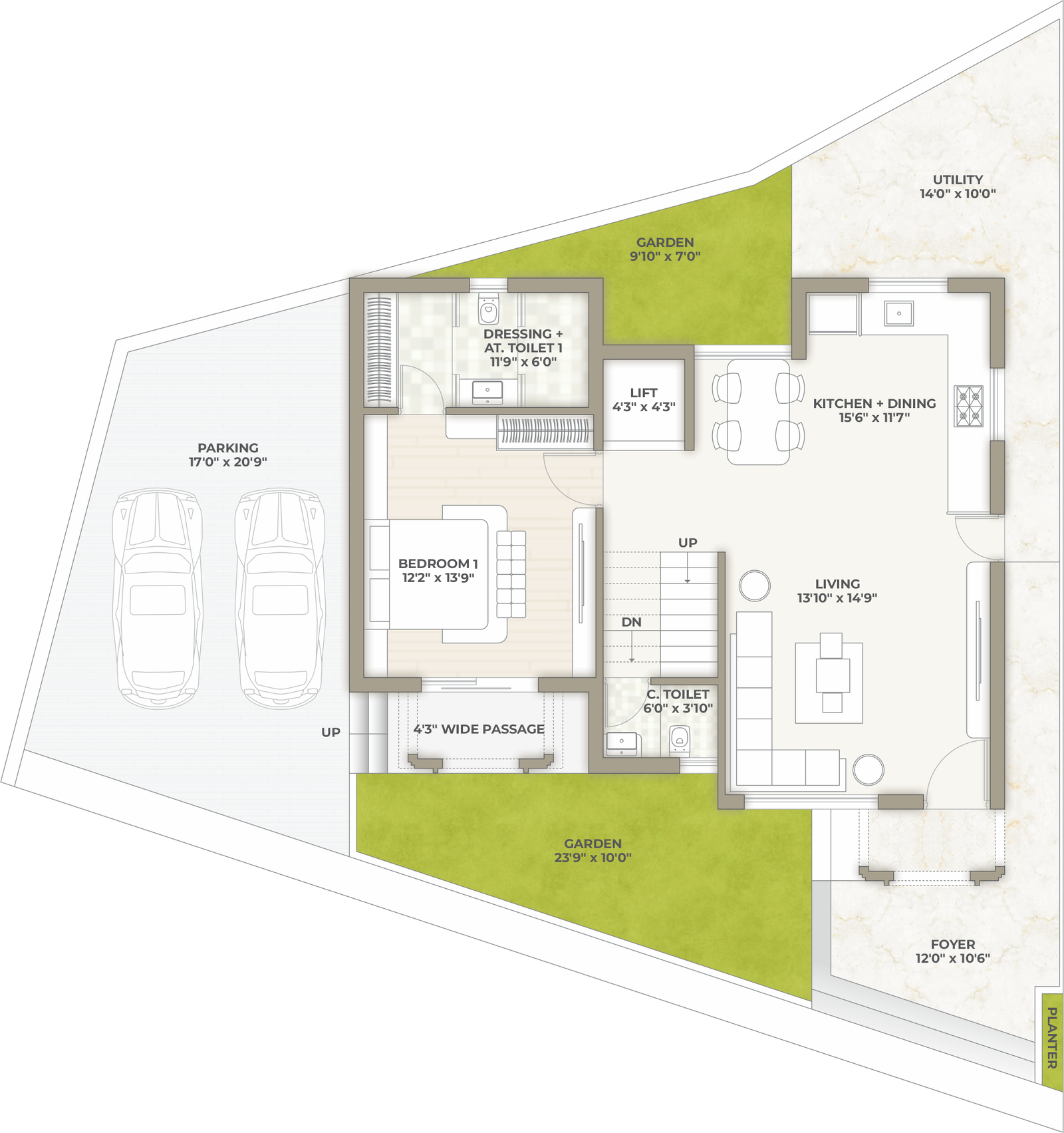 Type D - Ground Floor