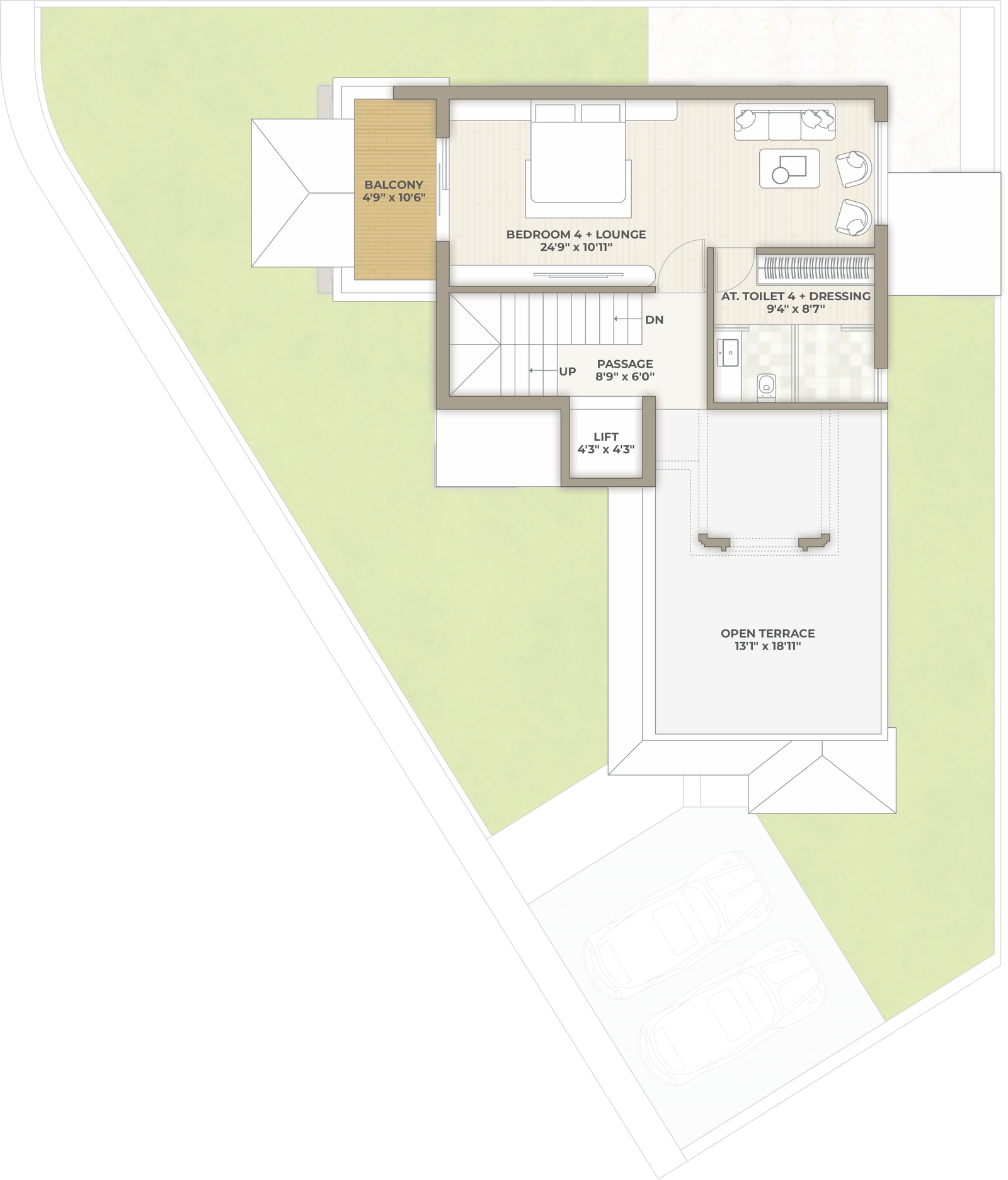 Type E - Second Floor